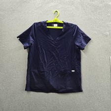 FIGS Women Scrub Top XL Navy Blue Casma Technical Collection FW1100 PO 1683