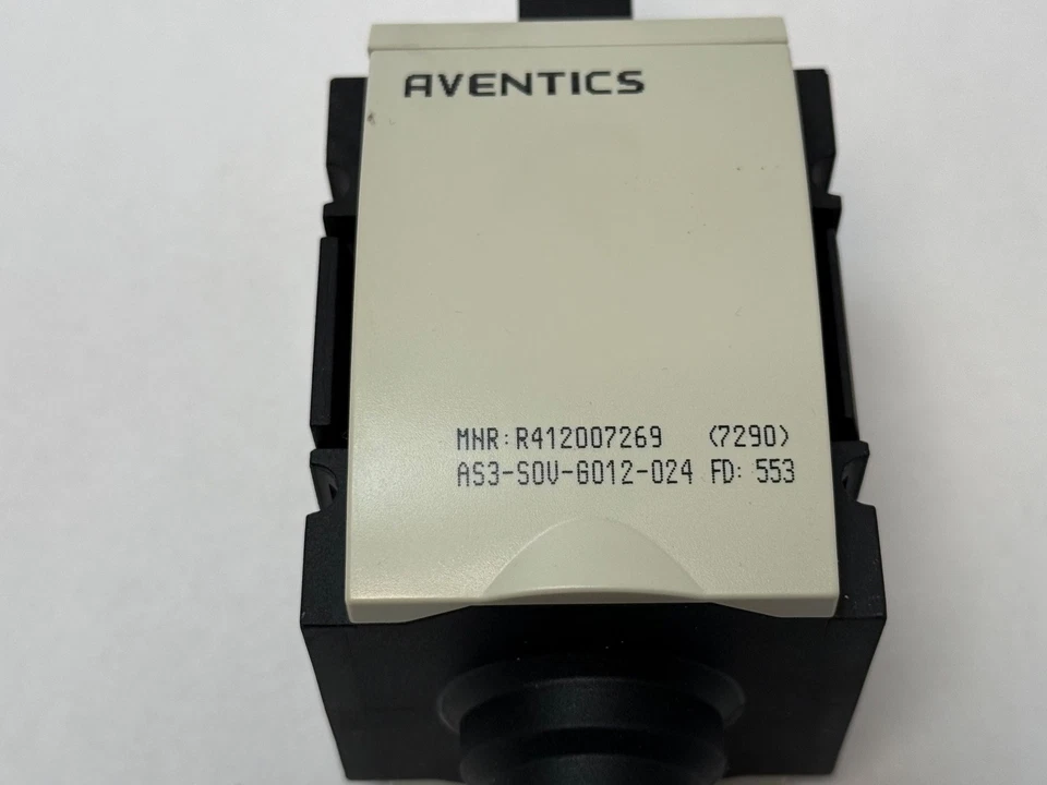 Válvula reguladora de presión de filtro Aventics R412007269 R-412-007-269 Rexroth Bosch Foto 3 de 4