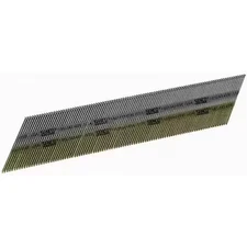 Senco Da25epb Collated Finishing Nail, 2-1/2 In L, 15 Ga, Bright, Brad Head, 34