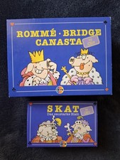 2 Witzige Kartenspiele Skat und Romme by Oliv...