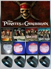 35mm PIRATES OF THE CARIBBEAN (1+2+3+4) FILM/MOVIE/TRAILER/TEASER JOHNNY DEPP