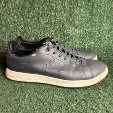 Kuru Roam Classic Court Mens Size 11 Gray White Athletic Leather Shoes Sneakers