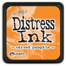 Ranger DMINI-47377 Distress Mini Ink Pad-Carved Pumpkin