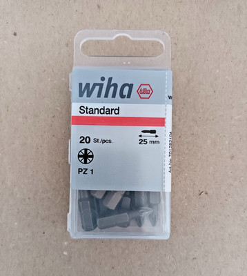 Wiha Standard Bits 20-teilig Pozidriv PZ1