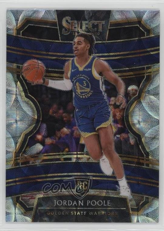 2019-20 Panini Select Concourse Scope Prizm Jordan Poole #94 4f5