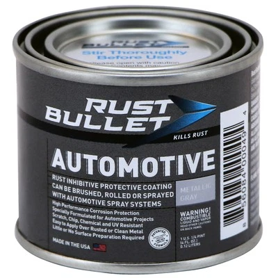 Rust Bullet Automotive - Metallic Gray - 4 Oz - Rust Inhibitor & Prote
