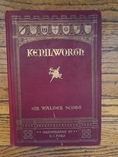 KENILWORTH by Sir Walter Scott Illustrated by Henry J. Ford Cir. 1920 Hardcover