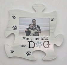 Magnetic Photo Frame "You, Me And The Dog" 2"x3" Photo