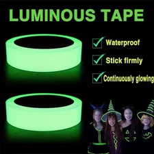 Fluorescent Luminous Tape, For Floor Marking Exits, Stairs,Halloween decorations
