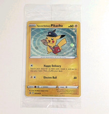Special Delivery Pikachu SWSH074 SWSH: Sword & Shield Promo Cards Holo Sealed on eBay
