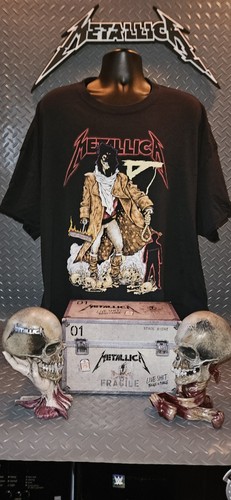 Metallica Shirt. Unforgiven 3XL , Pushead Artwork. New Blood Joins This Earth