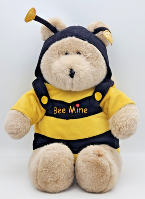 LARGE 17'' Starbucks Bearista Bear ''BEE MINE'' 9th Edition Tagged 1999 -Coffee