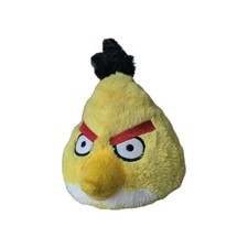 Commonwealth Toys 2010 Angry Birds Yellow Chuck 7" Plush Stuffed Animal