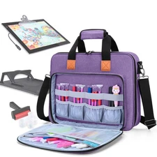 Carrying Bag for A4 Light Pad and Diamond Painting Tools, Protective Case for...