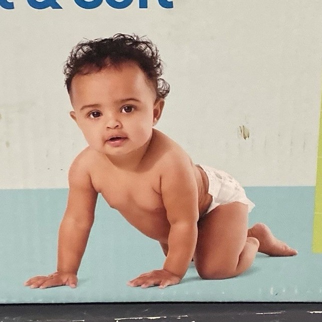 up&up Absorbent & Soft Diapers Size 3, 148 Ct, 16-28 lbs, White Unisex