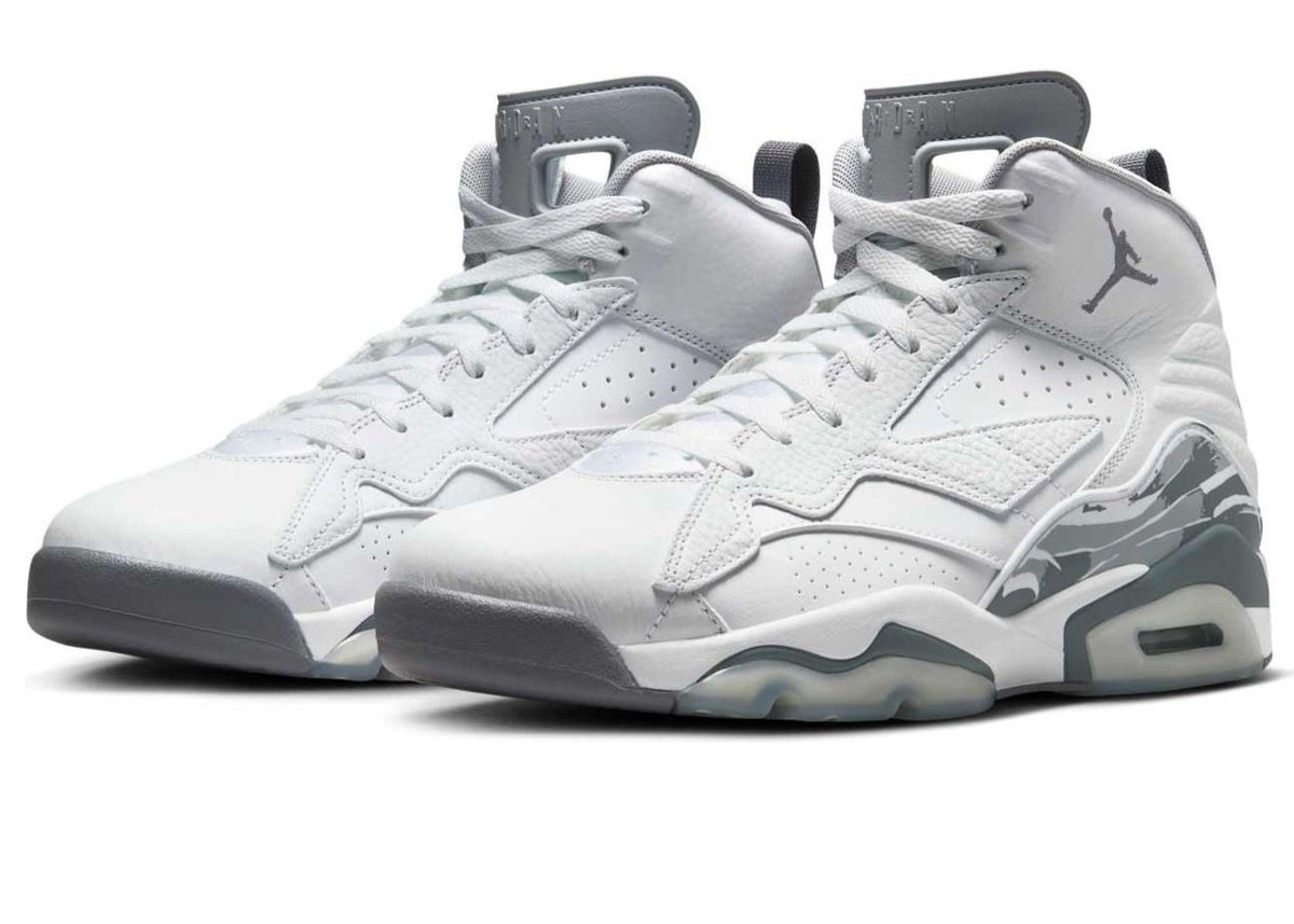 Nike Air Jordan MVP Sneakers White Retro High Top Basketball
