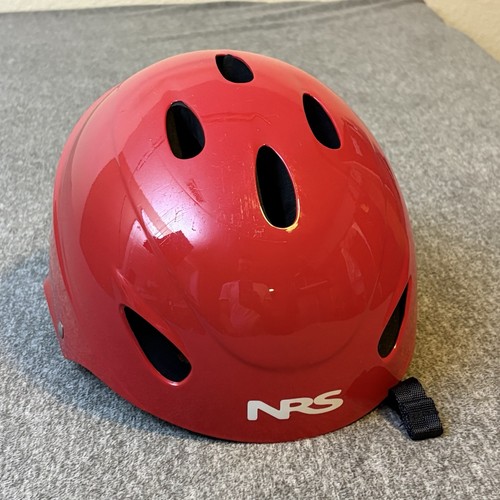 NRS Whitewater Havoc Livery Helmet DialFit System 1 Size Fits kayak White Water