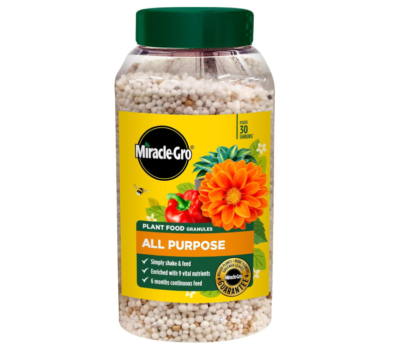 Miracle-Gro Continuous Release All Purpose Plant Food 900g Shaker Jar
