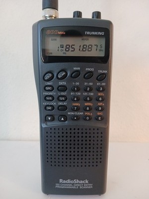 RadioShack Pro-91 150-Channel Handheld Programmable Trunking Scanner Cat# 20-520