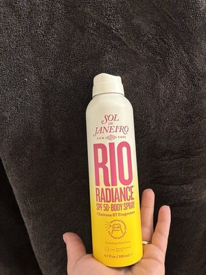 Sol de Janeiro Rio Radiance SPF 50 Broad Spectrum Body Spray, Cheirosa 87 6.7 oz