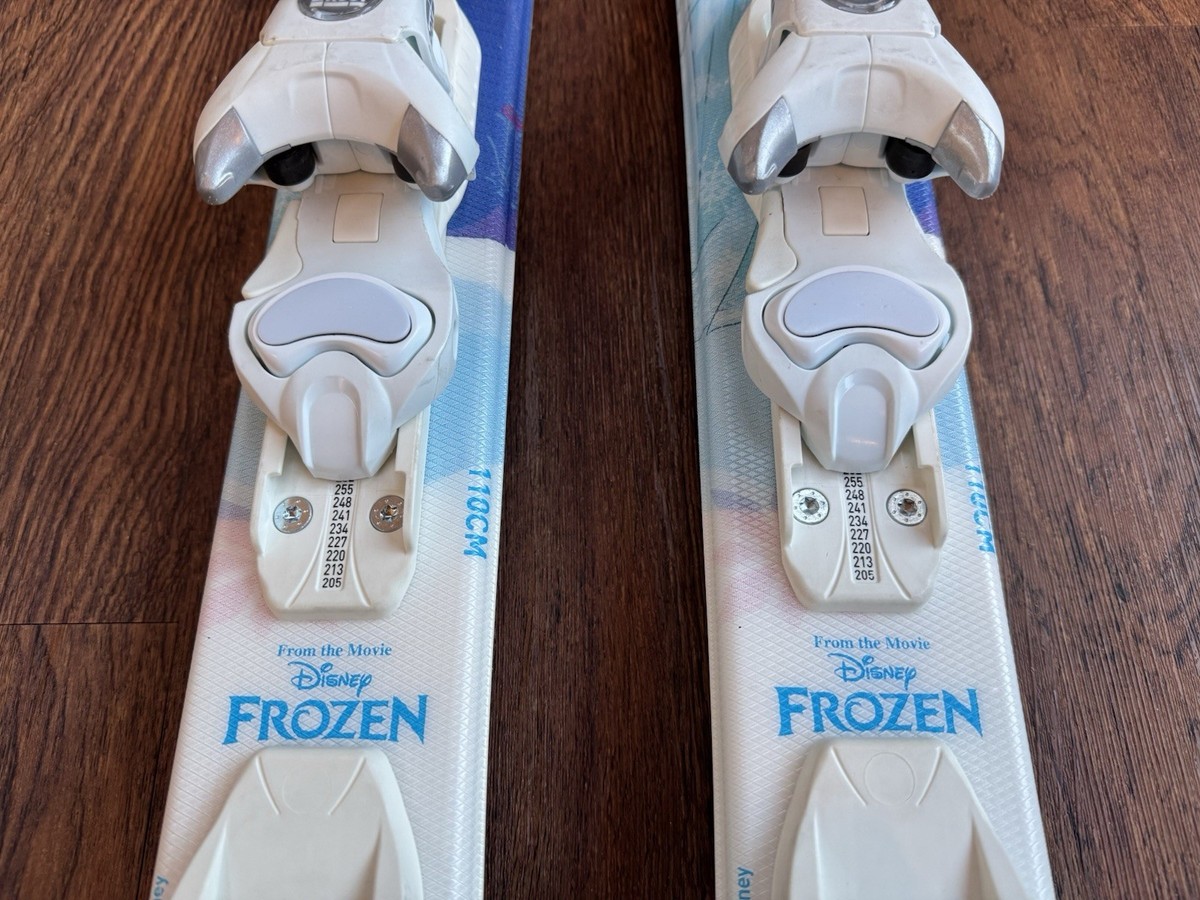 Rossignol Disney Frozen Kids Girl Beginner Skis 110 cm + LOOK KidX