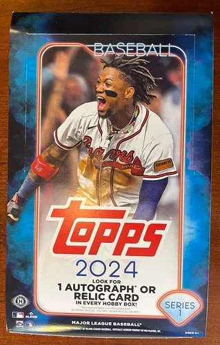 2024 Topps Series 1 Hobby Box - Box ONLY