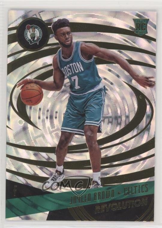 2016-17 Panini Revolution Rookies Fractal Jaylen Brown #107 Rookie RC 0l8