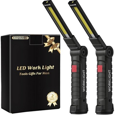 LED Work Light, Workshop Lamp, Gifts for Dad, Men, Hand Torch with Magnet and...