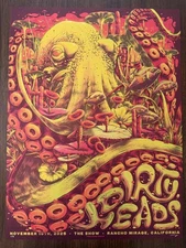 Dirty Heads Gold Foil Concert Poster #1/3 rancho mirage CA 11/15/25 twin home