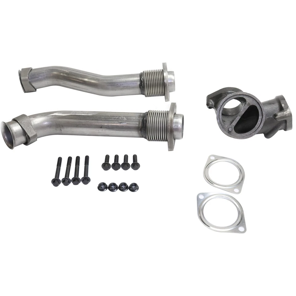 Turbocharger Exhaust Up Pipe Kit Fits 99-03 Ford Super Duty 7.3L Powerstroke DSL - Image 4 of 4