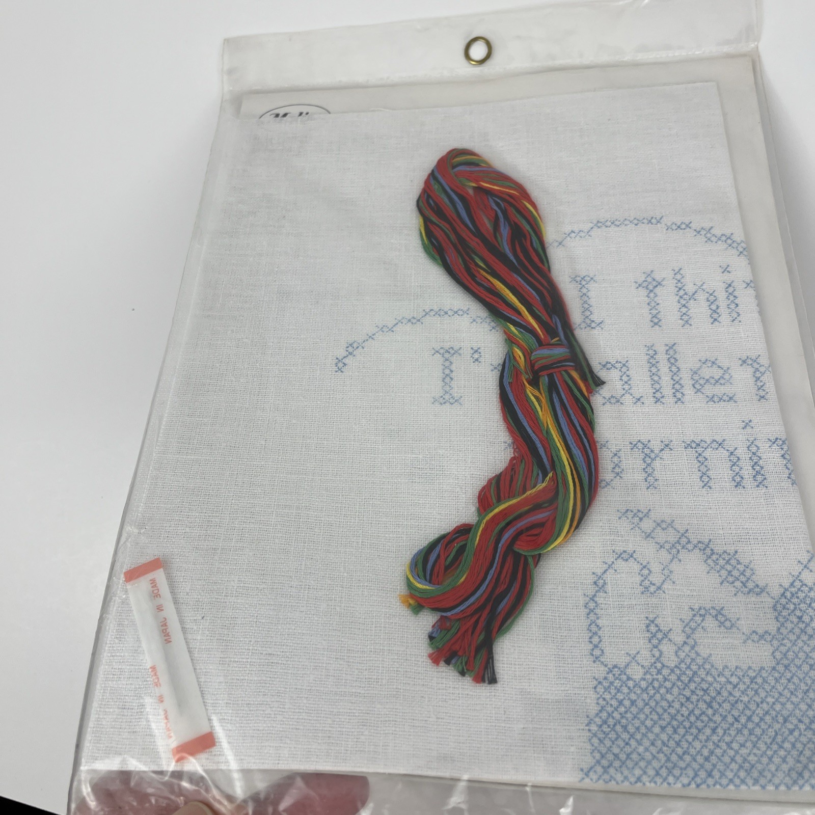 Malina Cross Stitch Kit Peanuts Snoopy 8110 020 Lazy Morning 11x14 Inch Vintage