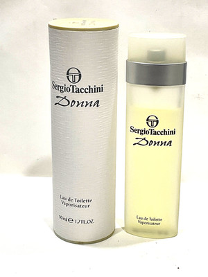 SERGIO TACCHINI DONNA 2.5oz EDT Spray for Women VINTAGE New slight low fill