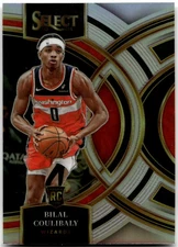 2023-24 Panini Select #131 Bilal Coulibaly Silver Prizms RC