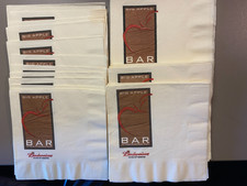BIG APPLE BAR NEW YORK CASINO OLD LOGO COCKTAIL NAPKINS LOT OF 35