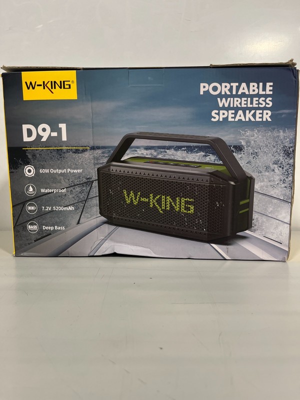W-KING Portable Wireless Speaker-NEW SEALED