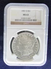 1901-S Morgan Dollar NGC MS 63