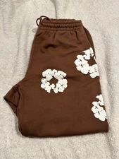 Denim Tears Sweatpants SZ L Brown