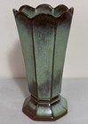 Vtg Frankoma Pottery 9" Vase #64 Prairie Green EXCEPTIONAL — photo 1
