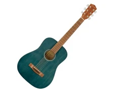 Fender FA-15 3/4 Scale Acoustic Guitar - Blue w/ Walnut FB