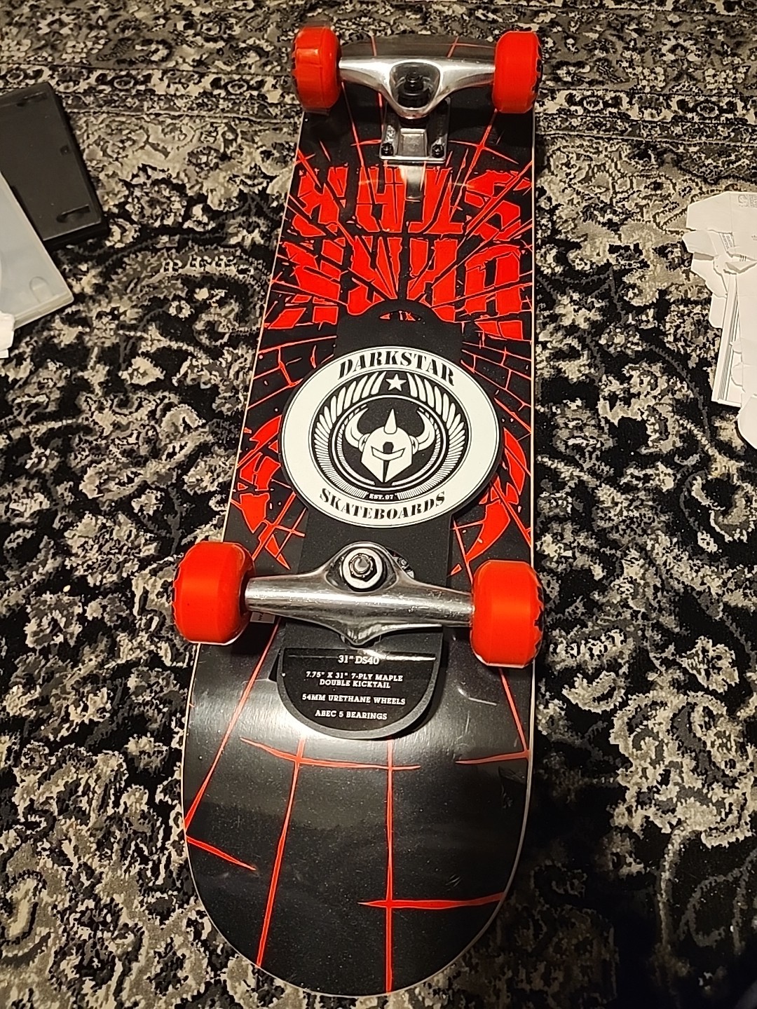 Darkstar Skateboard With Tensor Trucks - Darkstar Wheels  31