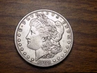 MORGAN SILVER DOLLAR 1900 O ODD O/O OVER CC?? NICE AU 90% SILVER DOLLAR