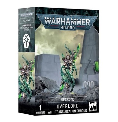 Necrons - Overlord with Translocation Shroud, Warhammer 40k 40.000