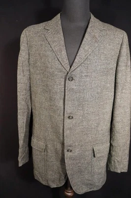 Veste Sport En Tweed Vintage Brooks Brothers "346" Années 1960 Taille Large - Photo 1/4