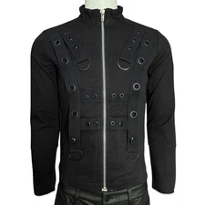 TRIPP BAND ROCK GOTH PUNK RAVE GRUNGE EMO JACKET COAT PUNK UNIFORM BD7365M