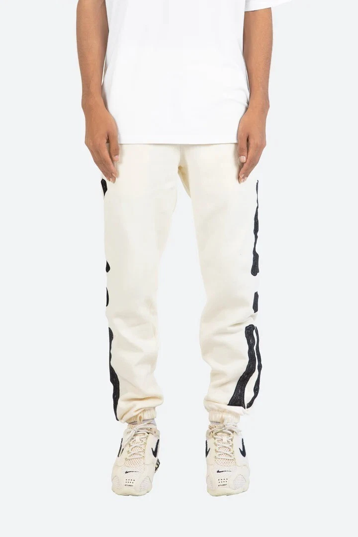 MNML off white sweatpants skeleton BRAND NEW IN PLASTIC Size XXXLARGE