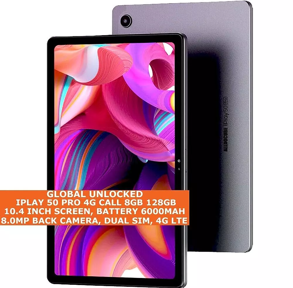 ALLDOCUBE IPLAY 50 PRO 4G Call Tablet 8gb 128gb 10.4