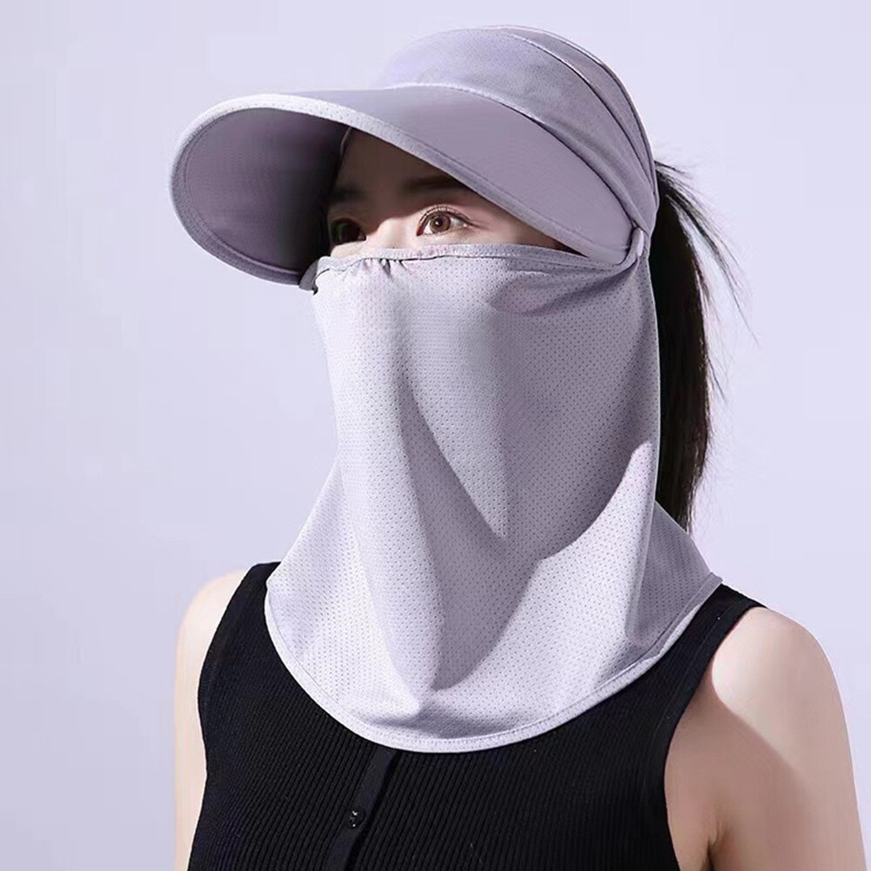 Fishing Hat Outdoor UV Sun Protective Neck Face Flap Cap Hiking Wide