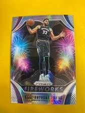 RS1567 2019-20 Panini Prizm Fireworks Prizms Hyper #21 Karl-Anthony Towns