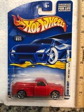 Hot Wheels Custom '69 Chevy Truck Red 2000 First Editions