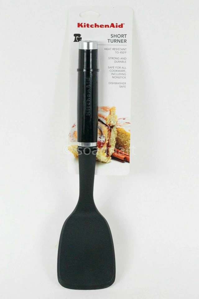 New KitchenAid Gourmet short Turner One Size, Black Brownie Cookie New  - Image 3 of 3